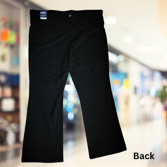 New Spalding Black Stretch Pants 3X - Picture 3 of 5